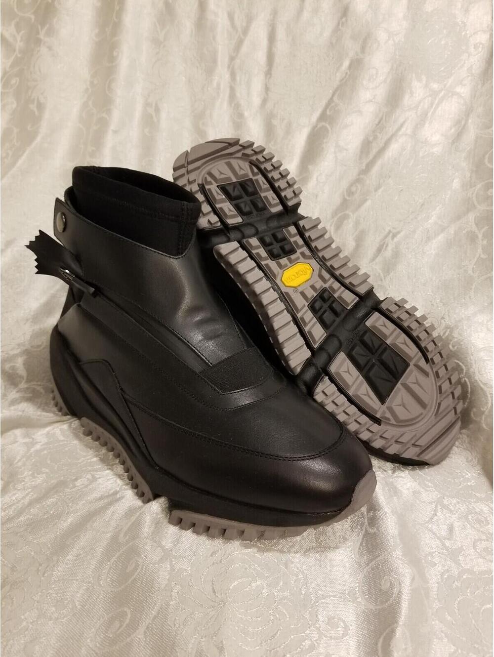 Guillermo Bravo Future Standard Military Boots Black Chelsea Womens 9.5 /EU 41